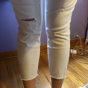 LOFT White Jeans